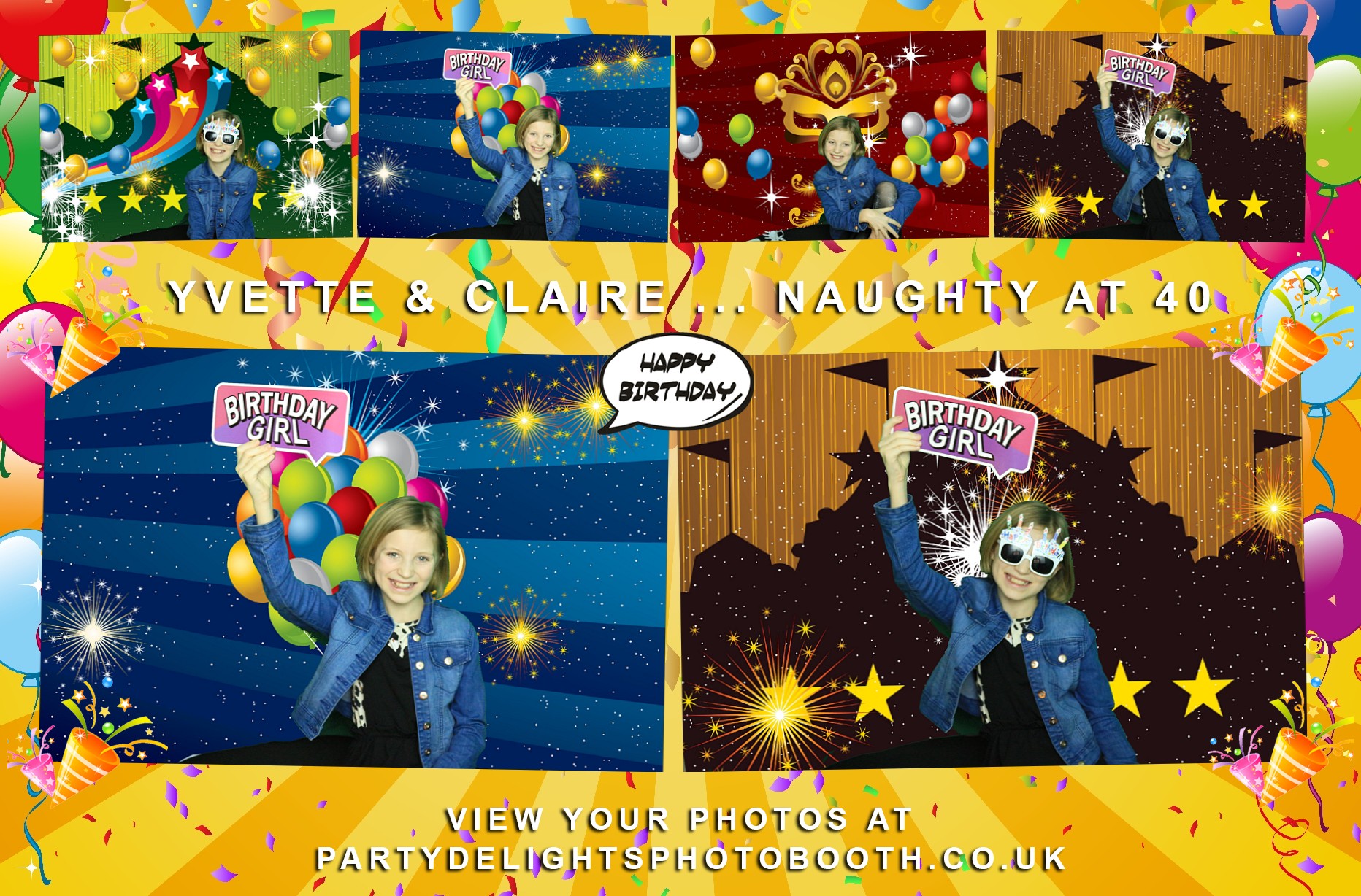 Yvette and Claire’s 40th birthday! - Prints | View more photos from the event at gallery.partydelightsphotobooth.co.uk/u/PartyDelightsPhotoBooth/Yvette-and-Claire’s-40th-birthday-Prints